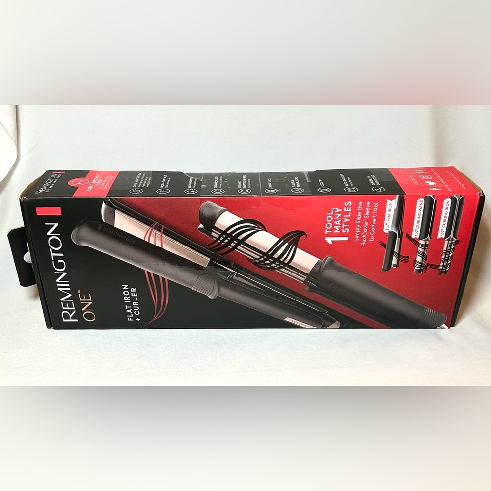 New Remington ONE Flat Iron, Curling Iron & Curling Wand